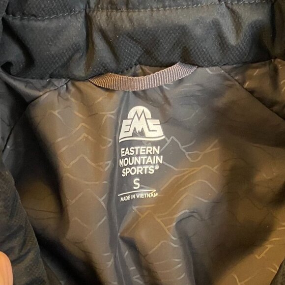 Eastern Mountain Sports Womens Puffer Jacket S Black Polyester Lightweight Insul - Picture 4 of 11